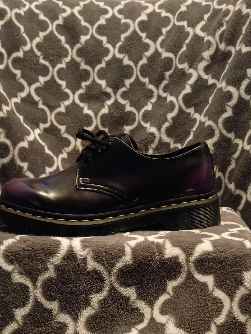 Dr.Martens - Purple to Black Ombre -Size 6 Womens- Brand New/Never Worn